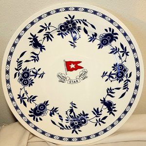 RMS Titanic 2nd Class Authentic Replica 11" Dinner Plate